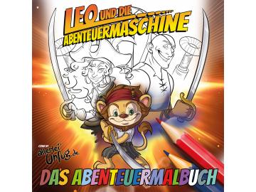 Leo und die Abenteuermaschine - Das Malbuch